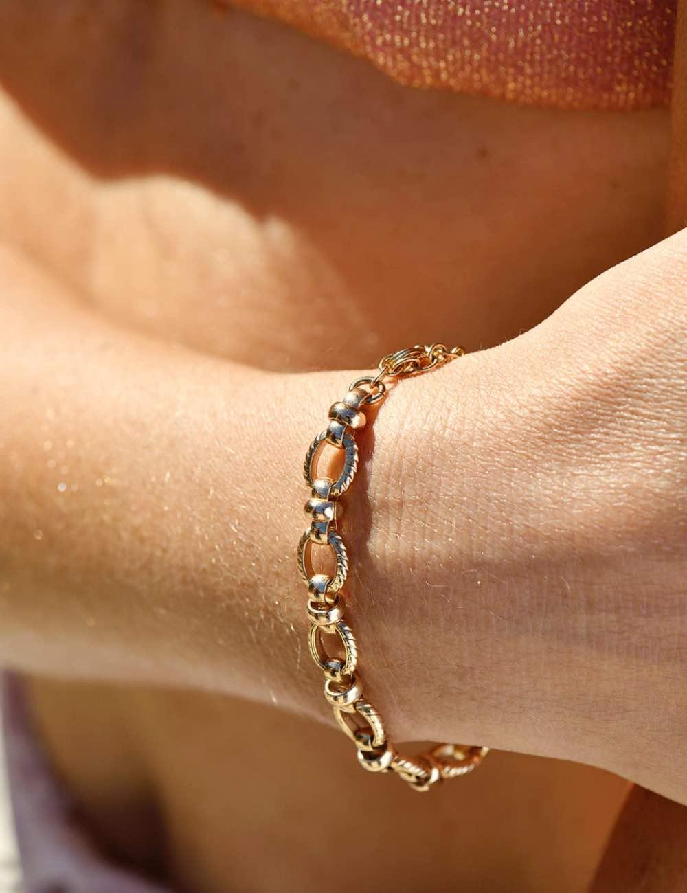 BRACELET GROSSES MAILLES SIMONE - PARCI PARLÄ