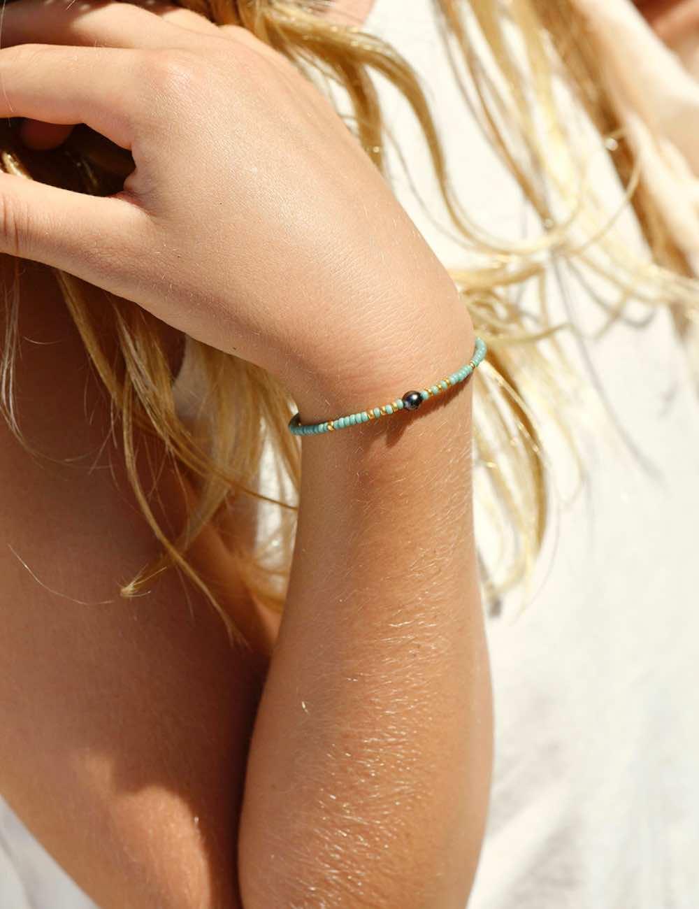 BRACELET POË, MINT - PARCI PARLÄ