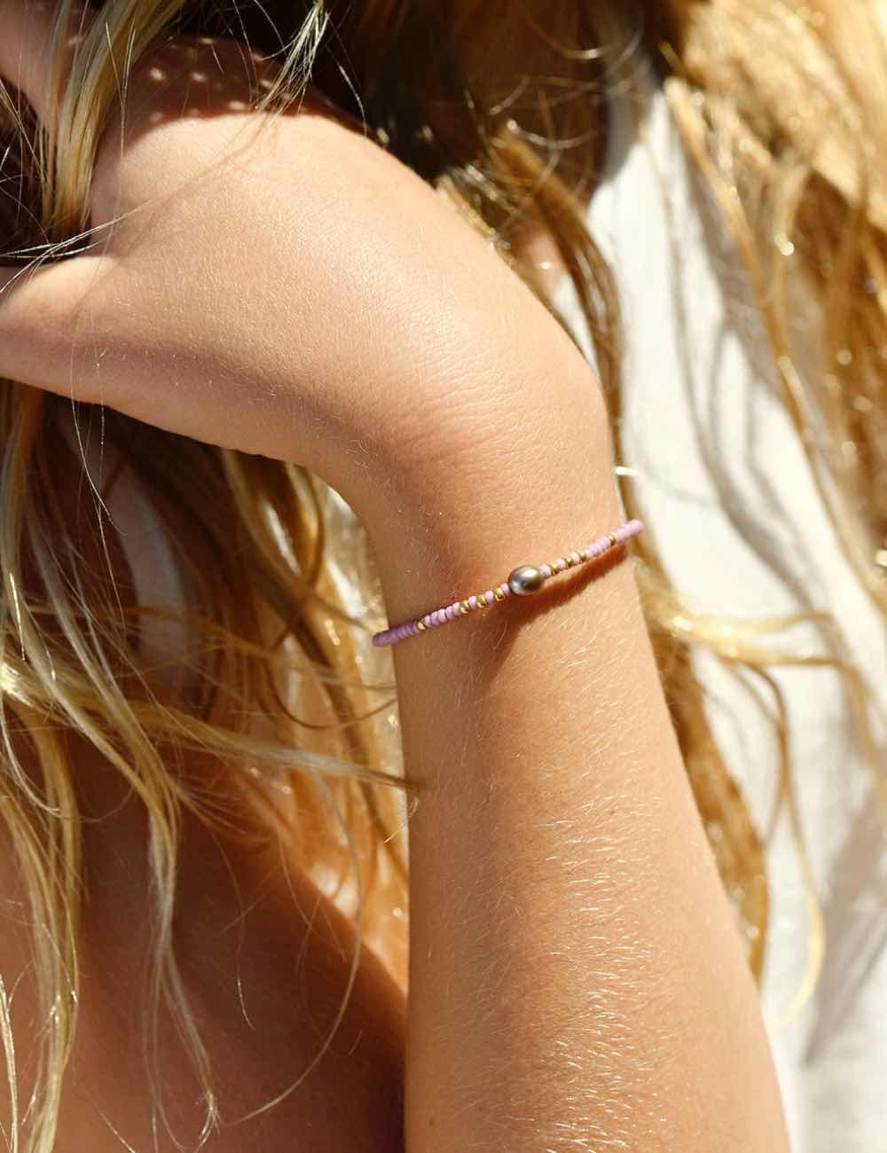 BRACELET POË, PURPLE - PARCI PARLÄ