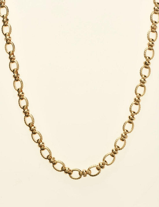 COLLIER CHOKER GROSSES MAILLES NINA - PARCI PARLÄ