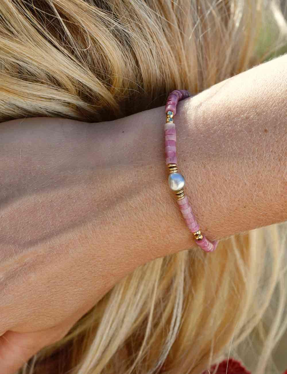 BRACELET KOKOMO, ROSA - PARCI PARLÄ