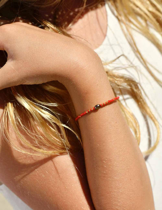 BRACELET POË, CHERRY - PARCI PARLÄ