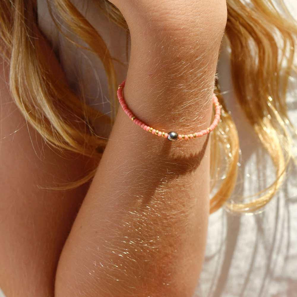 BRACELET POË, WATERMELON - PARCI PARLÄ